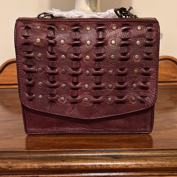 NWT Frye Jade Studded Shoulder Bag